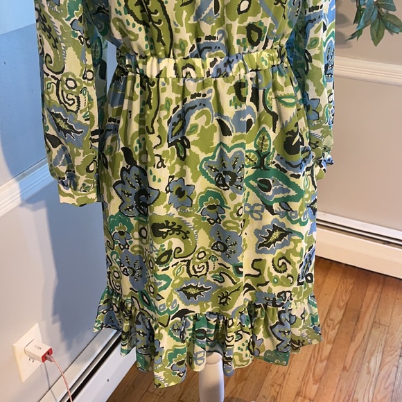 GREEN 💚💚💚🤍Maggy London Fit and flare dress - Picture 4 of 6